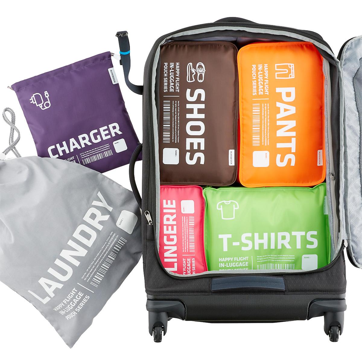 Use packing cubes and a laundry bag - 10 Packing Mistakes and How to Avoid Them