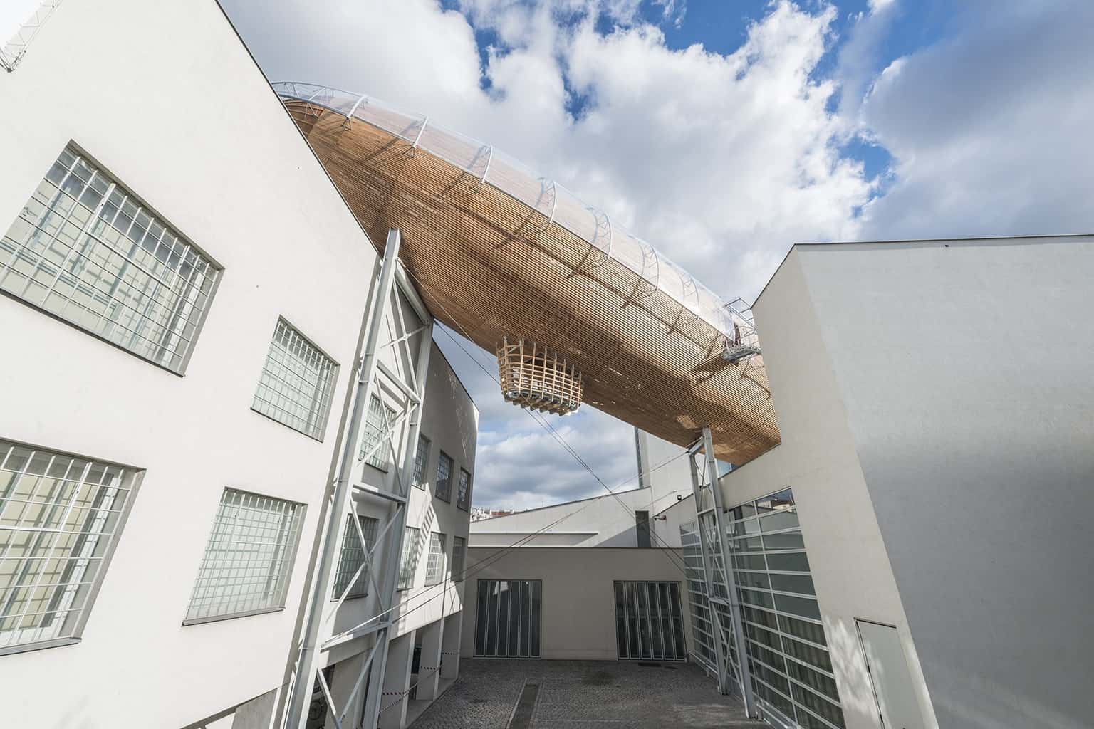 DOX alternative cultural museum of contemporary art in Prague