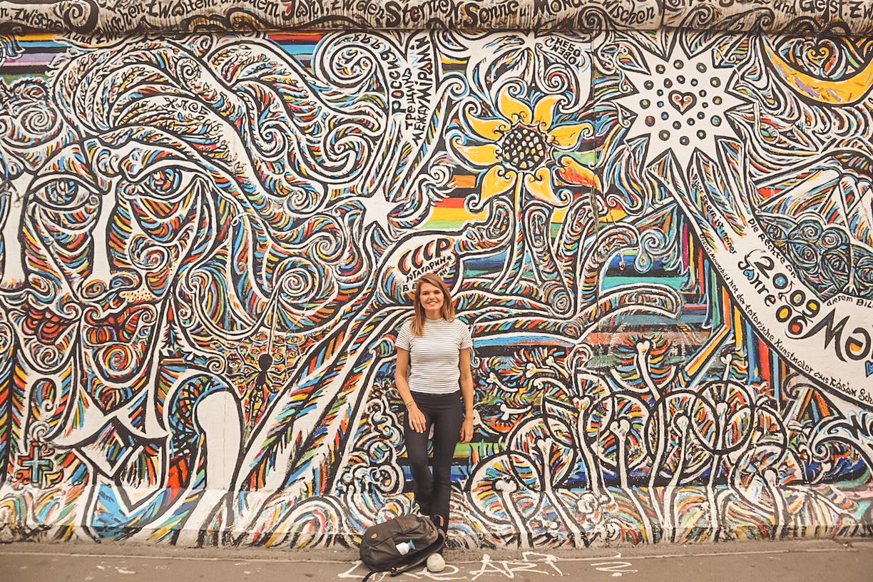 42 Instagram Hot Spots in Europe - East Side Gallery in Berlin, Germany