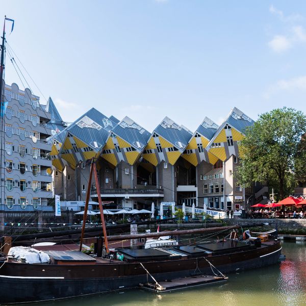 Cubic houses in Rotterdam