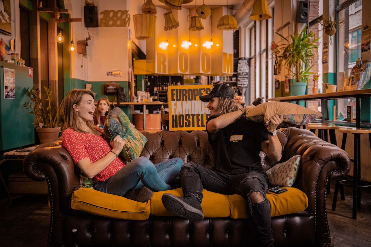 Hostel ROOM in Rotterdam, the Netherlands. Part of Europe's Famous Hostels