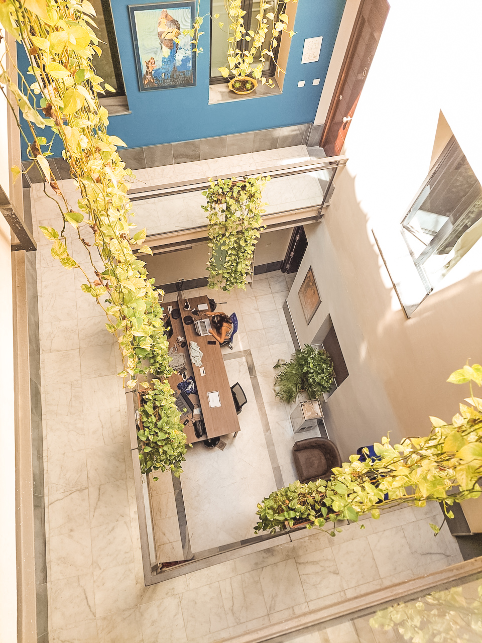 Co-Working Space at Oasis Backpackers Hostel in Seville