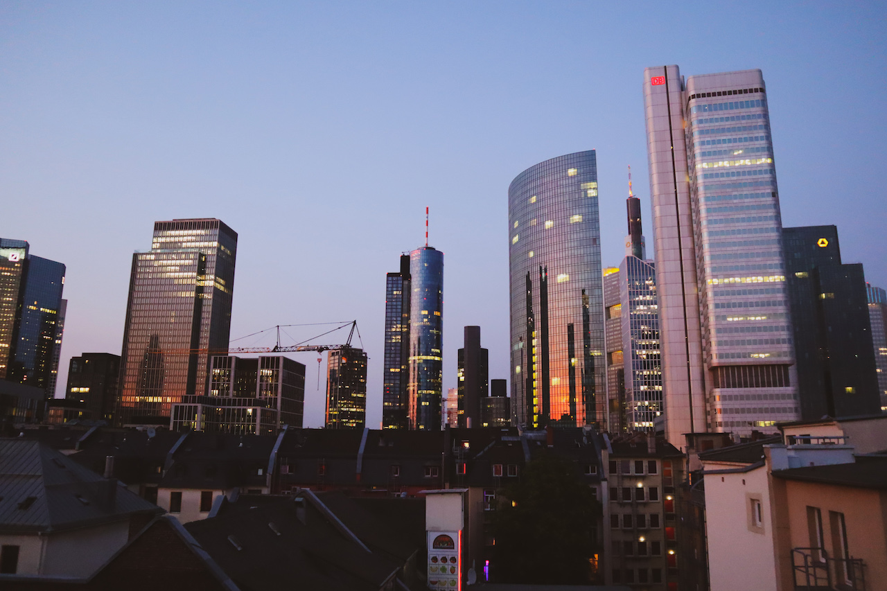 Skyline in Frankfurt am Main